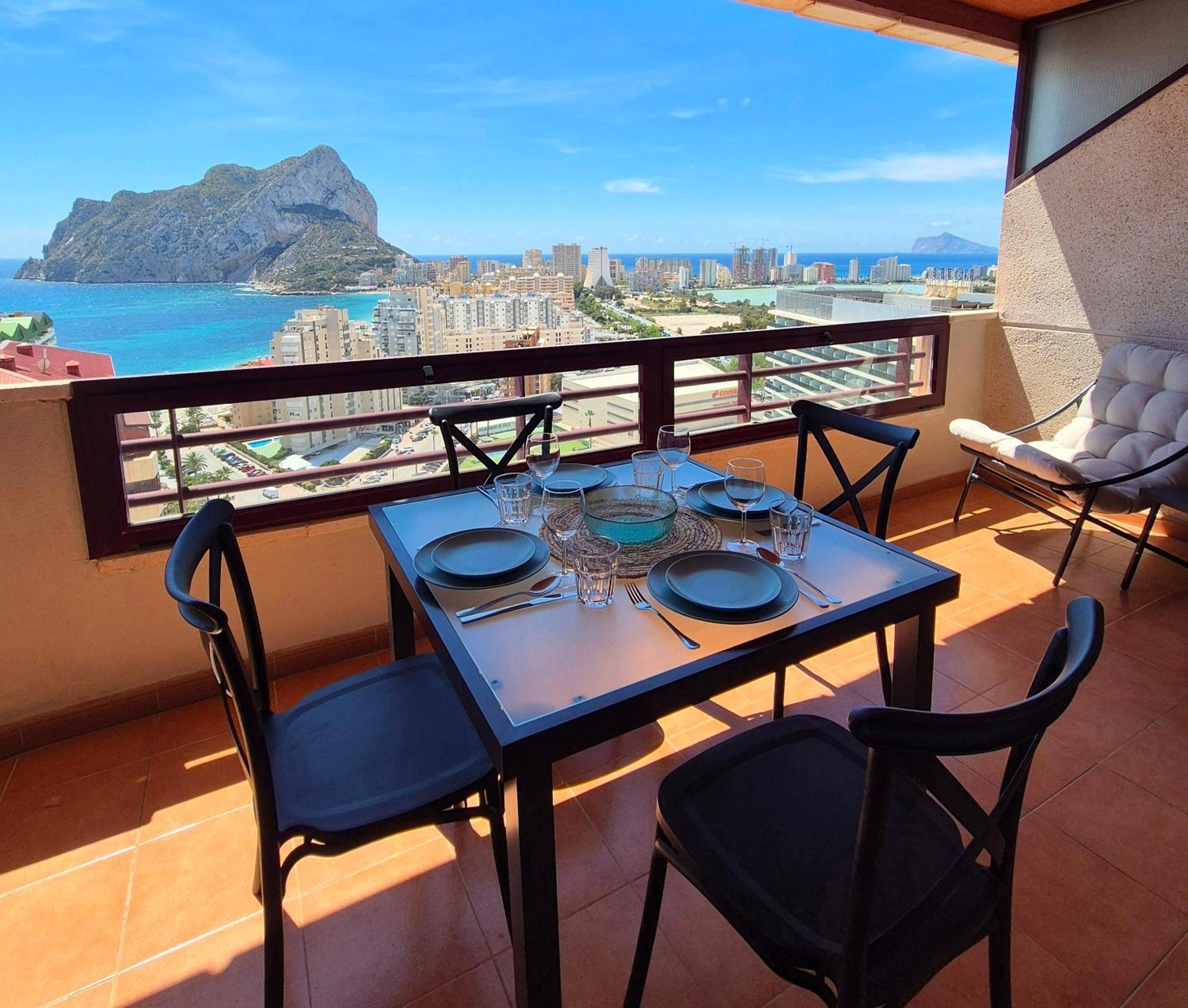 Apartamento Con Vista Increible Calpe Esterno foto
